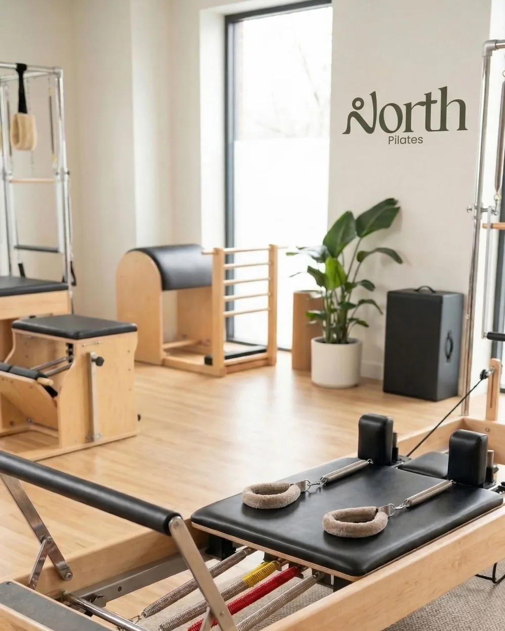 Inside the North Pilates studio